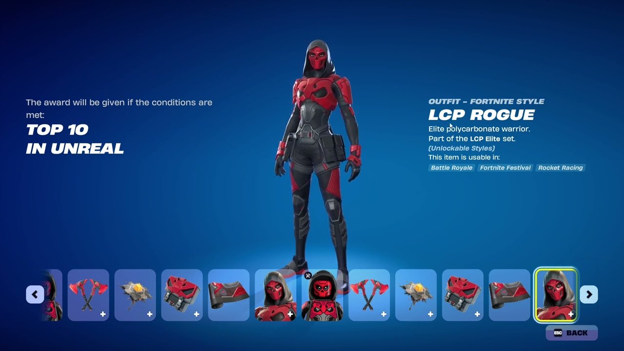 Как получить БЕСПЛАТНЫЙ скин LCP ROGUE в 3 сезоне Fortnite