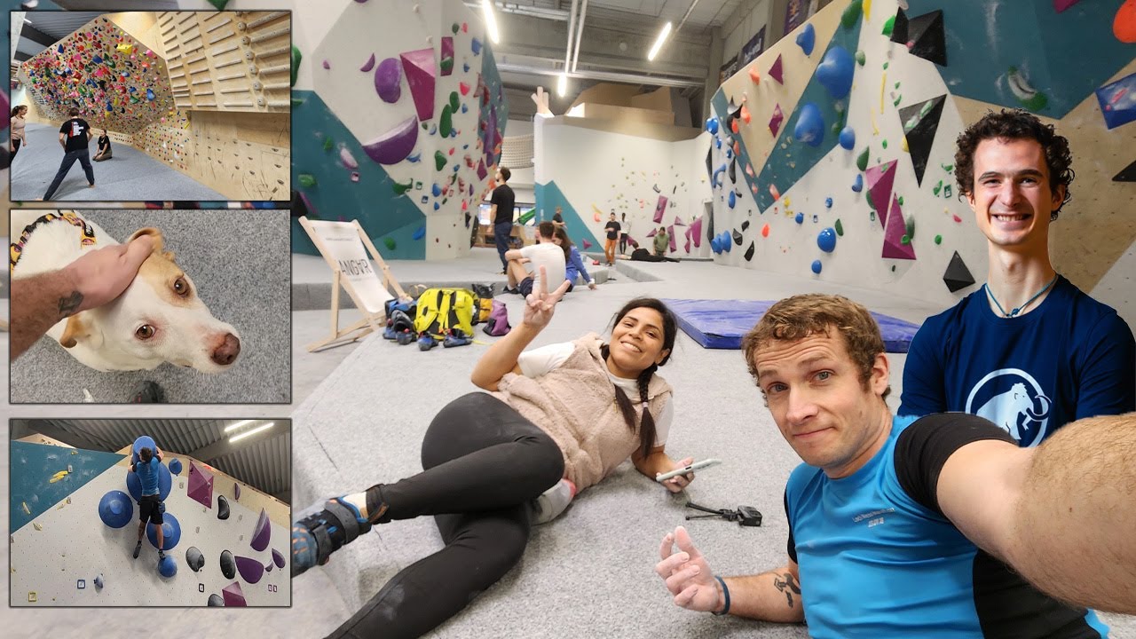Video Tour Review of Adam Ondra's Climbing Gym | Hangar Ostrava 🇨🇿