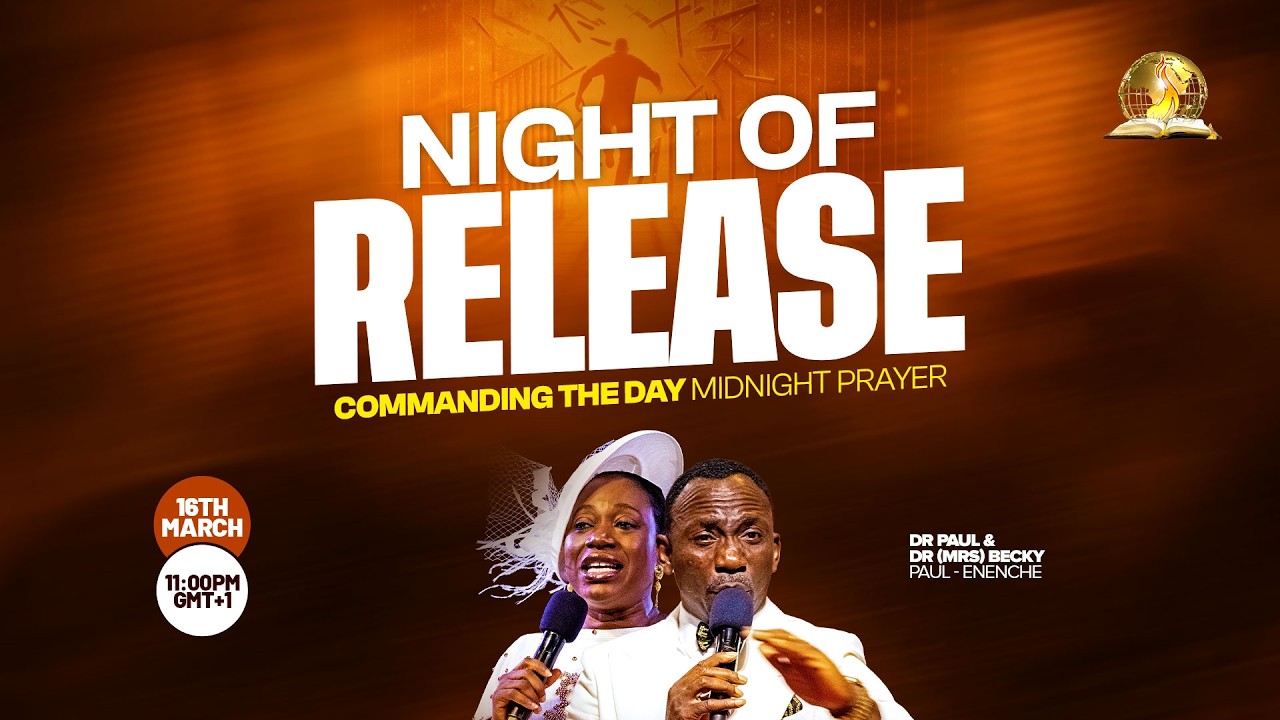 COMMANDING THE DAY MIDNIGHT PRAYER || NIGHT OF RELEASE  || 16-03-2026