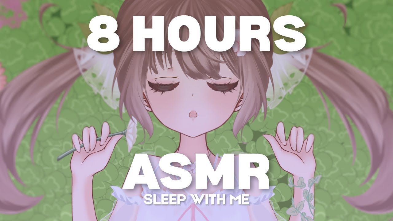 【ASMR】para dormir conmigo toda la noche ♡ 💤 8 HORAS