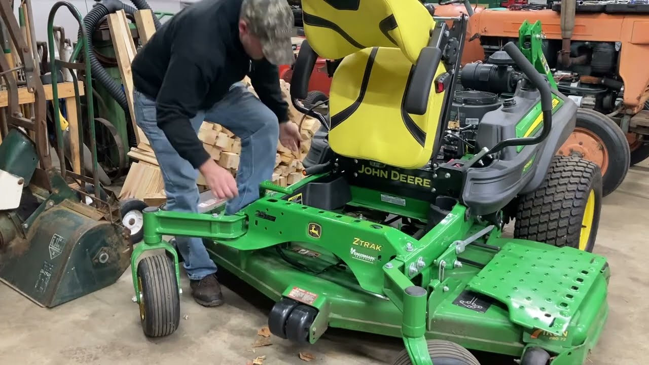 Installing LED lights on the John Deere Z950M zero turn