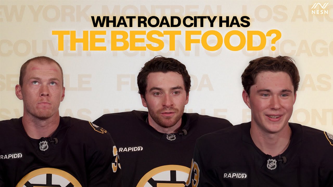 Where Do The Bruins Like To Eat On The Road? | Spill The B's