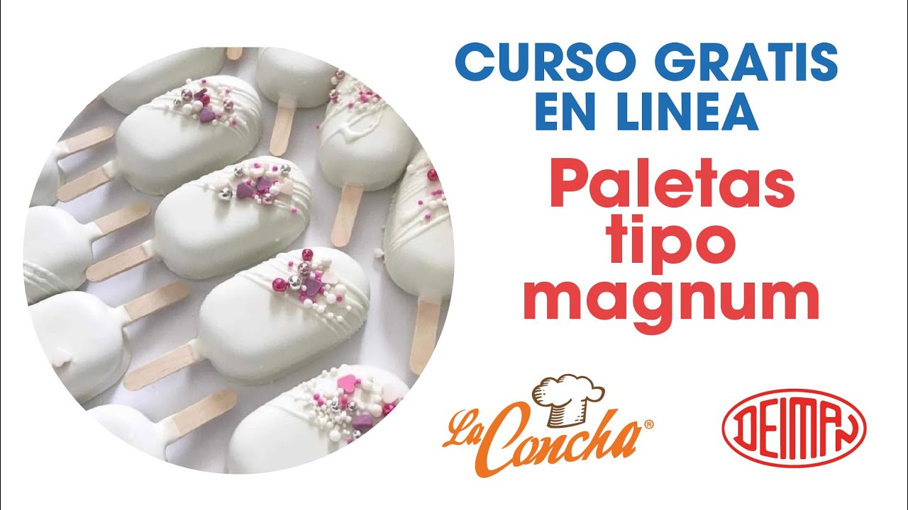 Curso, paletas tipo magnum