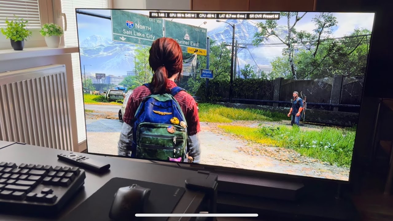 The Last of Us on LG G5 OLED & RTX 5090 | 4K DLSS 4.5 165Hz G-SYNC/VRR/ALLM Maxed HDR TV Settings