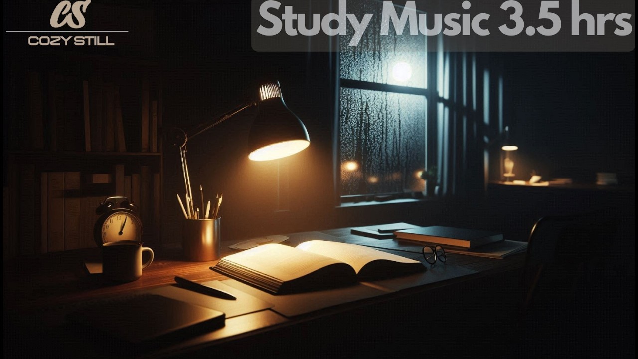 Rain Study Music for Concentration 📚 Calm Focus Music