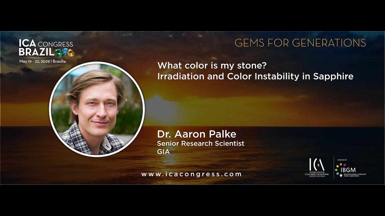 ICA Congress 2025-What color is my stone  Irradiation and Color Instability in Sapphire