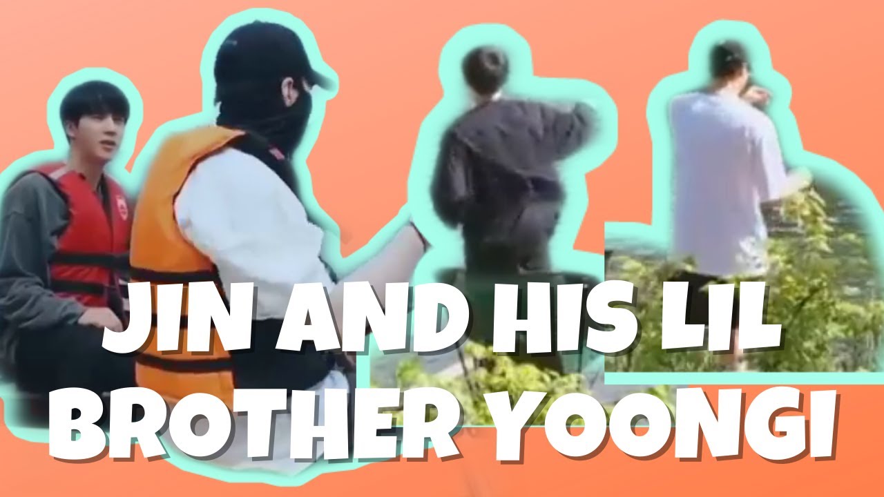 BTS Jin and his lil brother Yoongi | 2020
