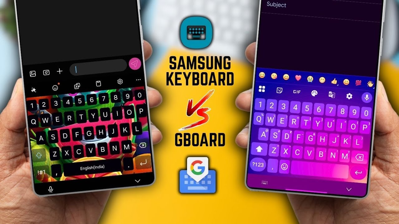 Клавиатура Samsung против Gboard! КТО ПОБЕДИТ?
