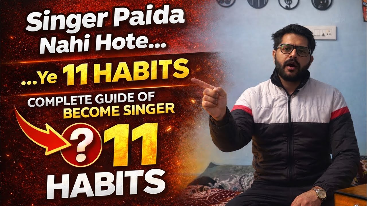 Beginner Singing Guide | 11 Habits That Can Make Anyone a Singer