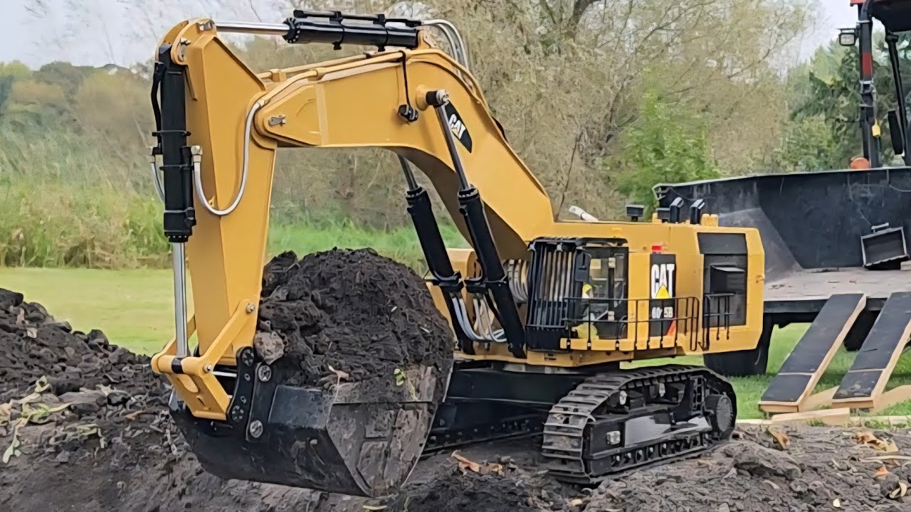 How much dirt can be moved in 25 minutes??