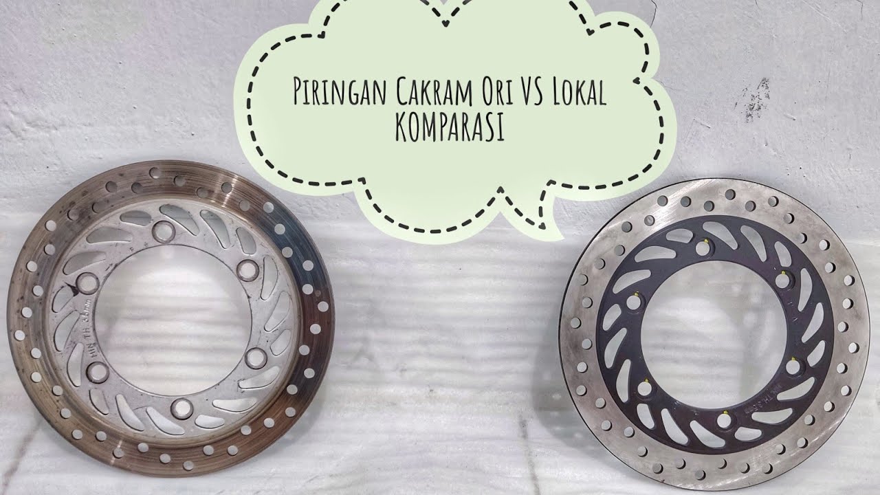 Perbedaan Piringan Cakram Ori VS Lokal | Cakram Depan CB150R, MegaPro, Verza, CB Verza