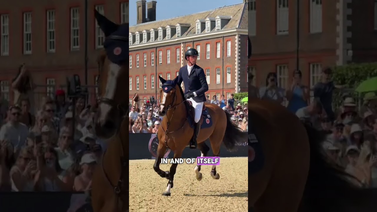 Gobal Champions Course Walk in London #showjumping #longinesglobalchampionstour #equestrian