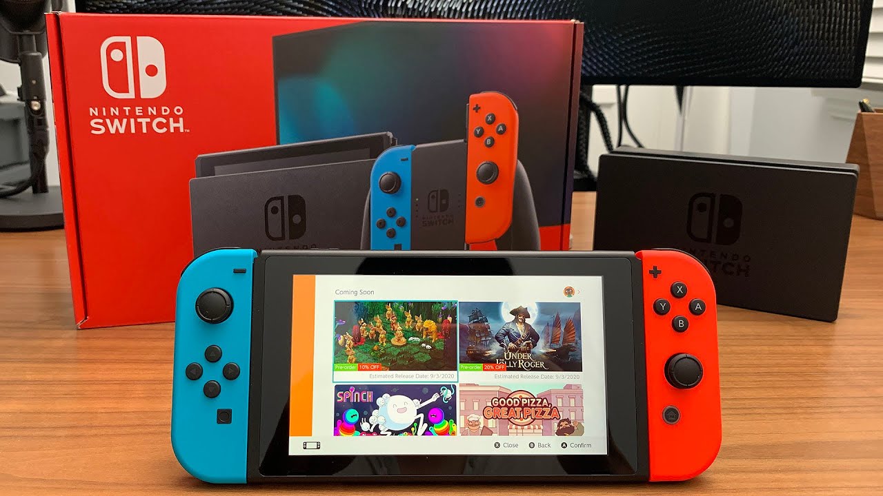 Nintendo Switch v2 Unboxing and Overview in 4K
