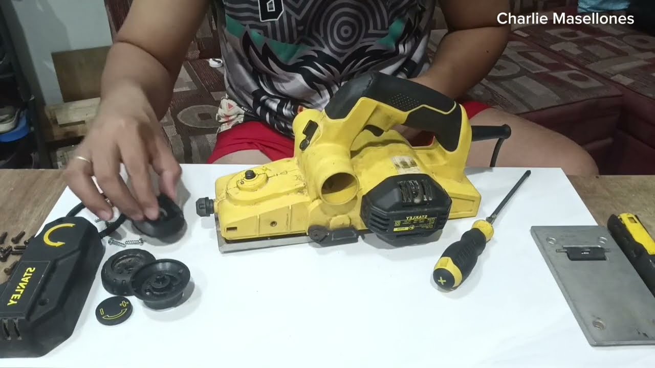 TUTORIAL : POWER TOOLS REPAIR [TAGALOG] - Do you have ELECTRIC PLANER? How to repair Electric planer