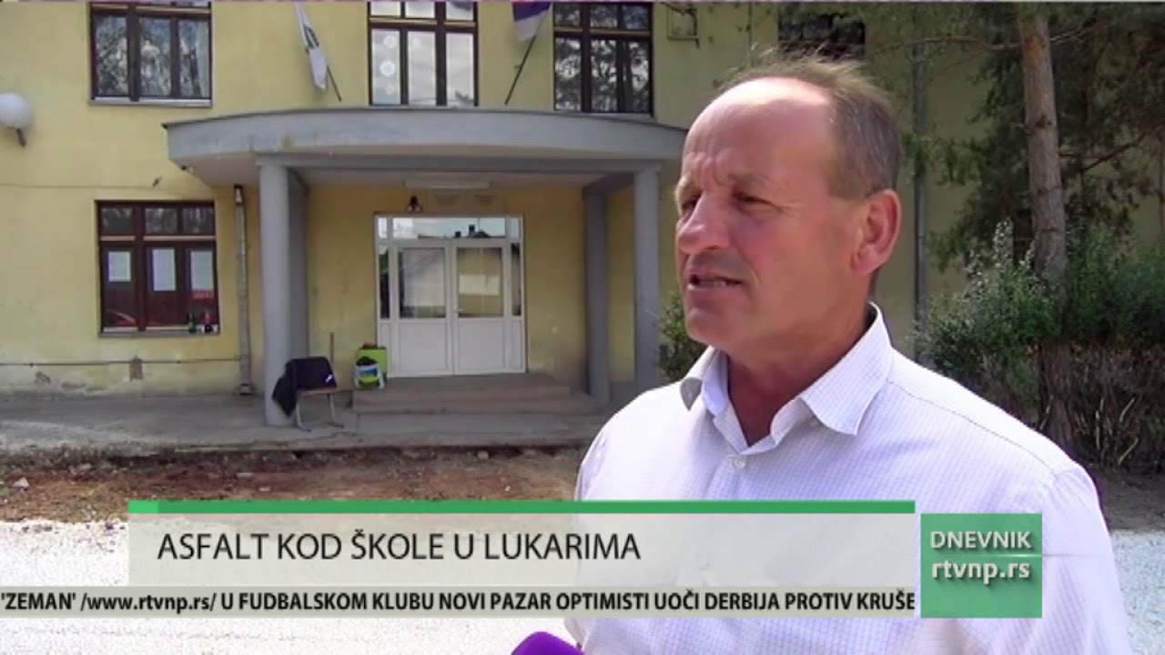 Uskoro asfalt kod škole u Lukarima