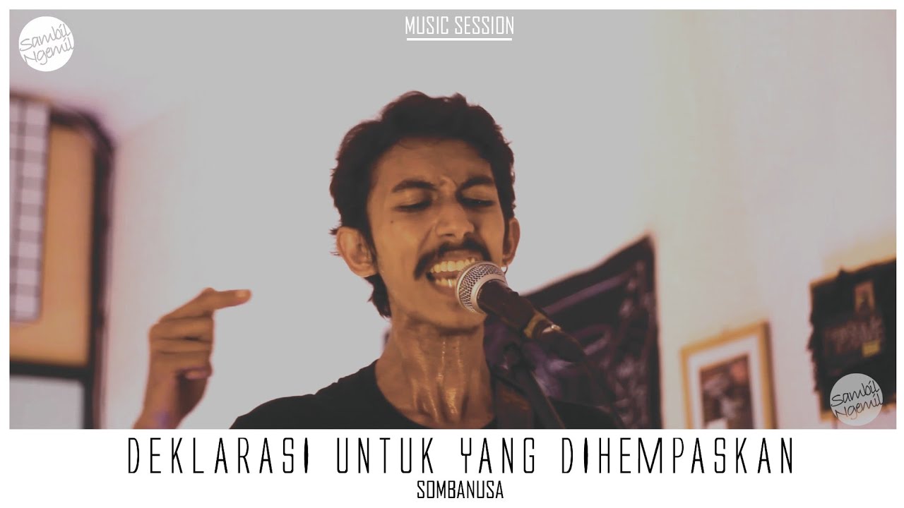 Sombanusa - Deklarasi untuk yang Dihempaskan #StageSession #GlitchOnTheWall