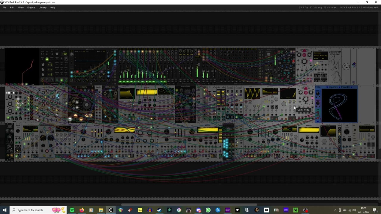 Bitmasher - november rain (vcv rack ambient)