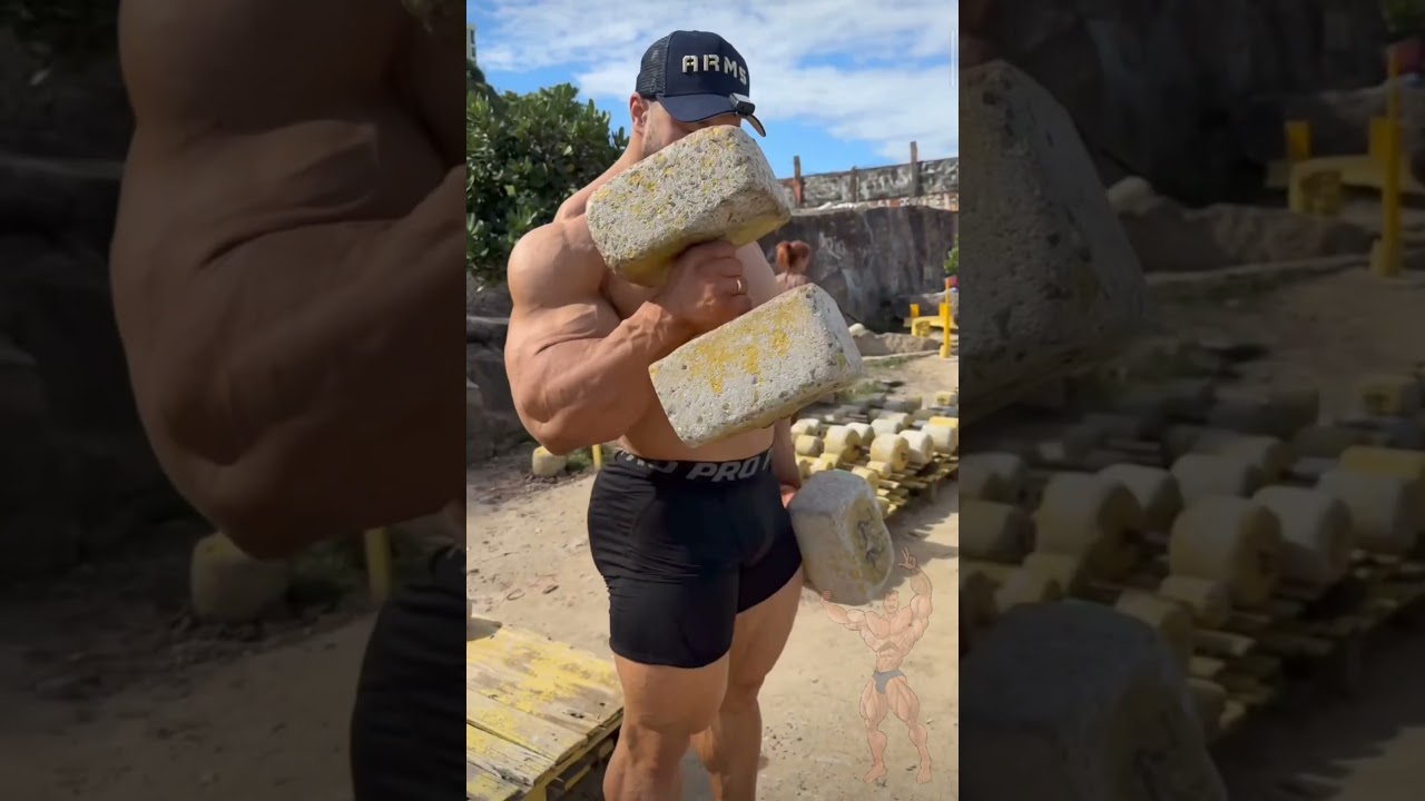 Good Vito Ugolnikov vitalii working out in beach Gym #goodvito #bodybuilding #bodybuilder