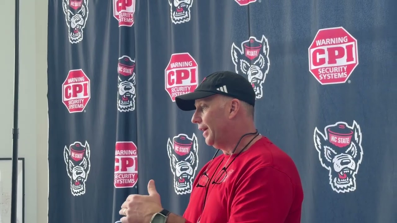 NC State coach Dave Doeren Talks Spring Football
