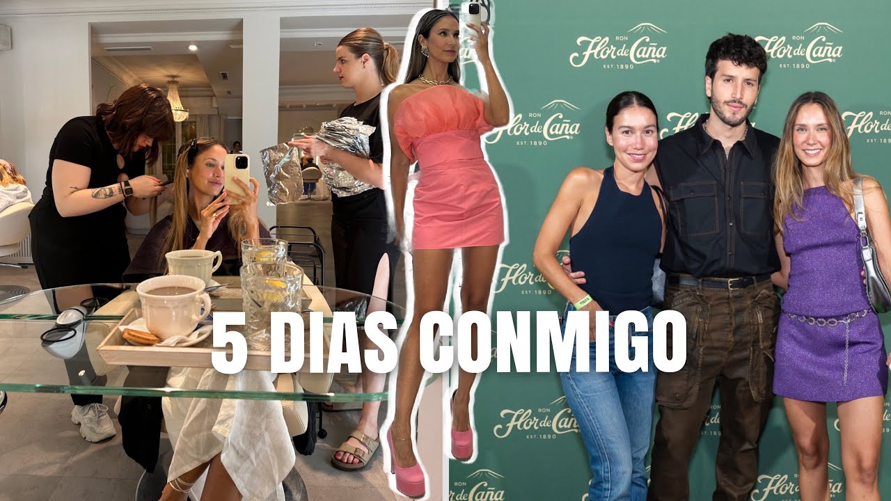 5 DIAS CONMIGO, Sebastián Yatra, 5 LOOKS DE BARBIE y me retoco el color