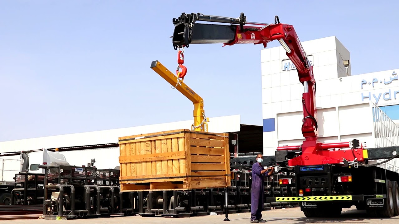 Probst Pallet fork operation