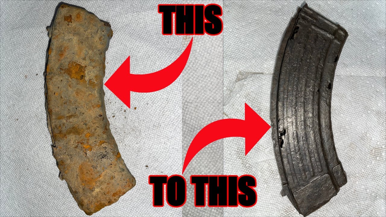 Restoring AK-47 MAGAZINE!!! Satisfying!!!