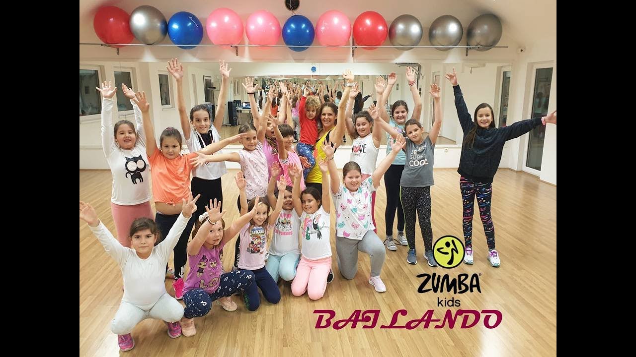 💚 ZUMBA KIDS💚 💃 BAILANDO 💃 Enrique Iglesias ft Gente de Zona 💃