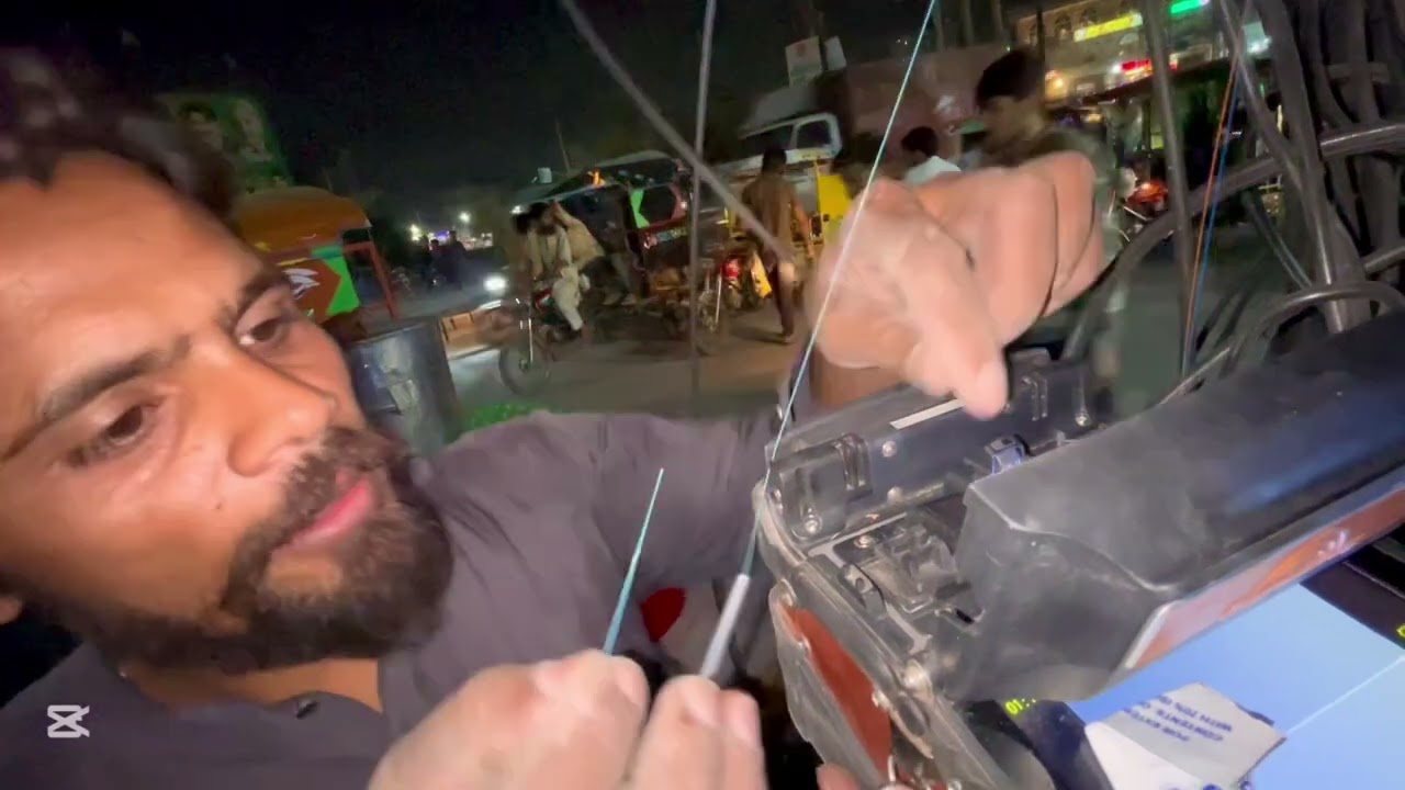 optical fiber work main road || fiber ka kam main road pr
