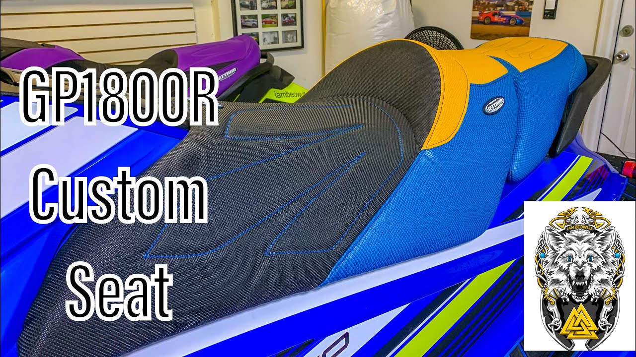 How To Install Custom Jettrim Jet Ski Seat Cover on Yamaha GP1800R - GP1800 SVHO