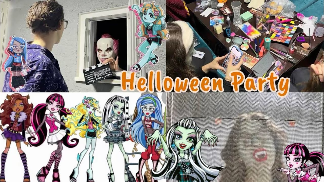 Helloween party monster high cosplay🎃👻🧙‍♀️