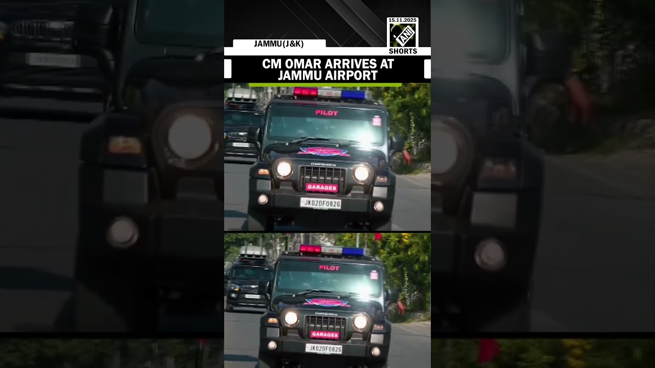 Nowgam Blast : J&K CM Omar Abdullah arrives at Jammu Airport ahead of his Delhi&rsquo;s visit
