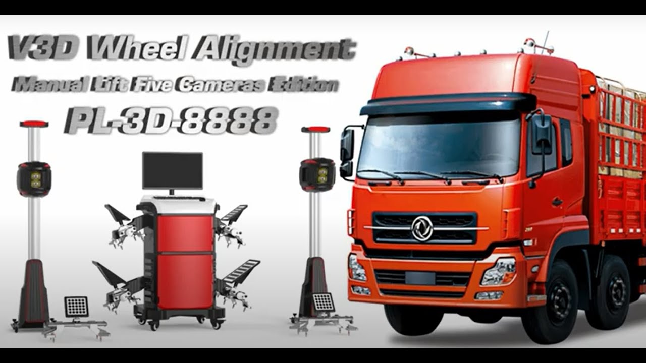 Operation & Features PL-3D-8888 Wheel Alignment Machine / Aligner
