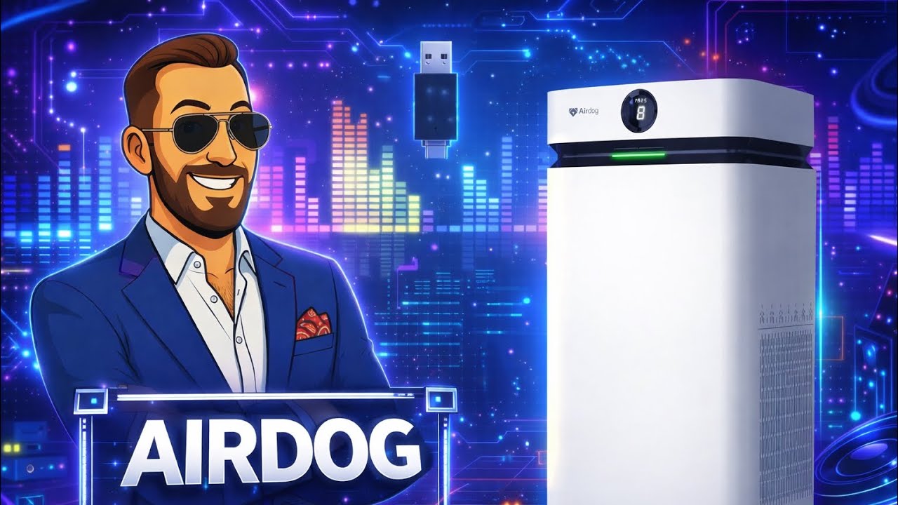 Airdog X8 Air Purifier - For rooms up to 4,000 sq ft, up to 470 CFM (850 m3/h)