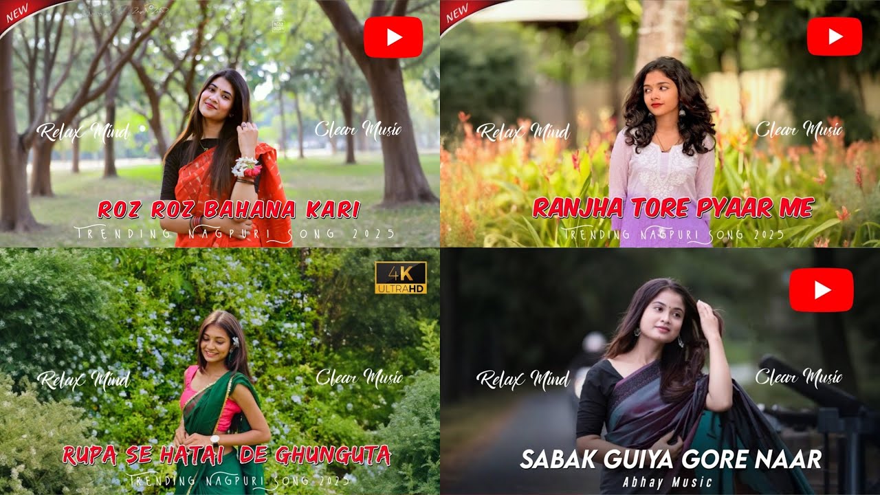 Abhay Music - All Lofi Nagpuri Hit Song Collection 2025 Vol 2