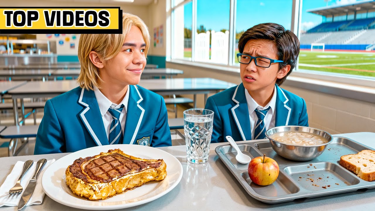 Rich Students vs Broke Students: School Lunch | JianHao Tan