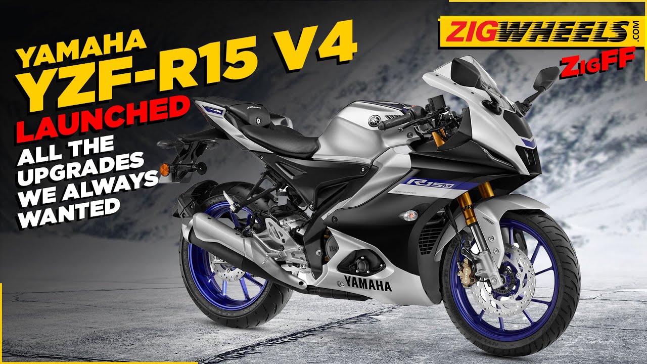 Yamaha R15 v4 and R15M Launched in India | Specifications, Price, Features & More | ZigFF