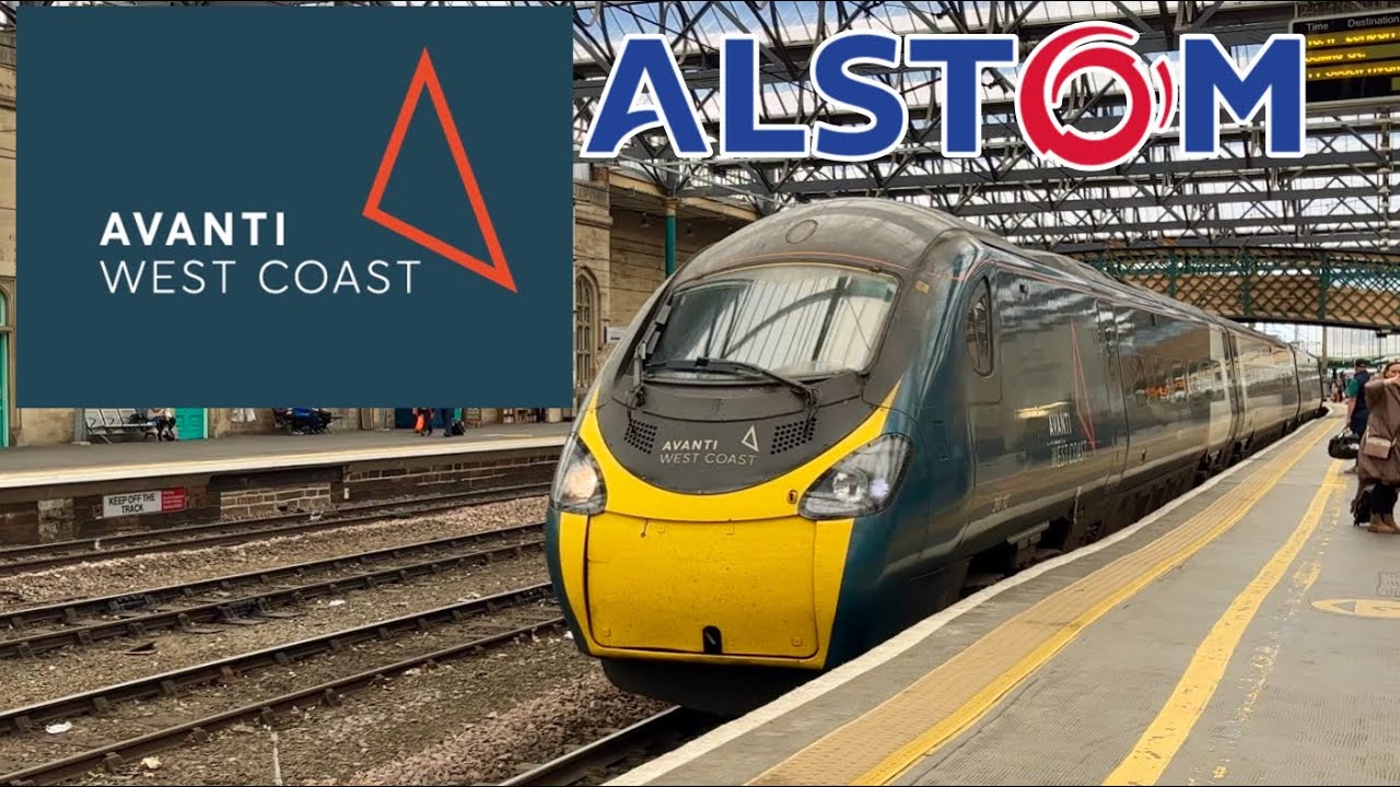 [Avanti West Coast Train​: Carlisle to Oxenholme & Preston] Alstom British Rail Class 390 Pendolino​
