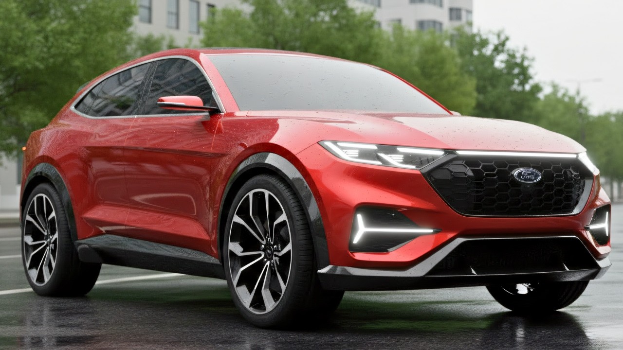 Первый взгляд на новый Ford Puma 2026 года — значительное обновление дизайна...