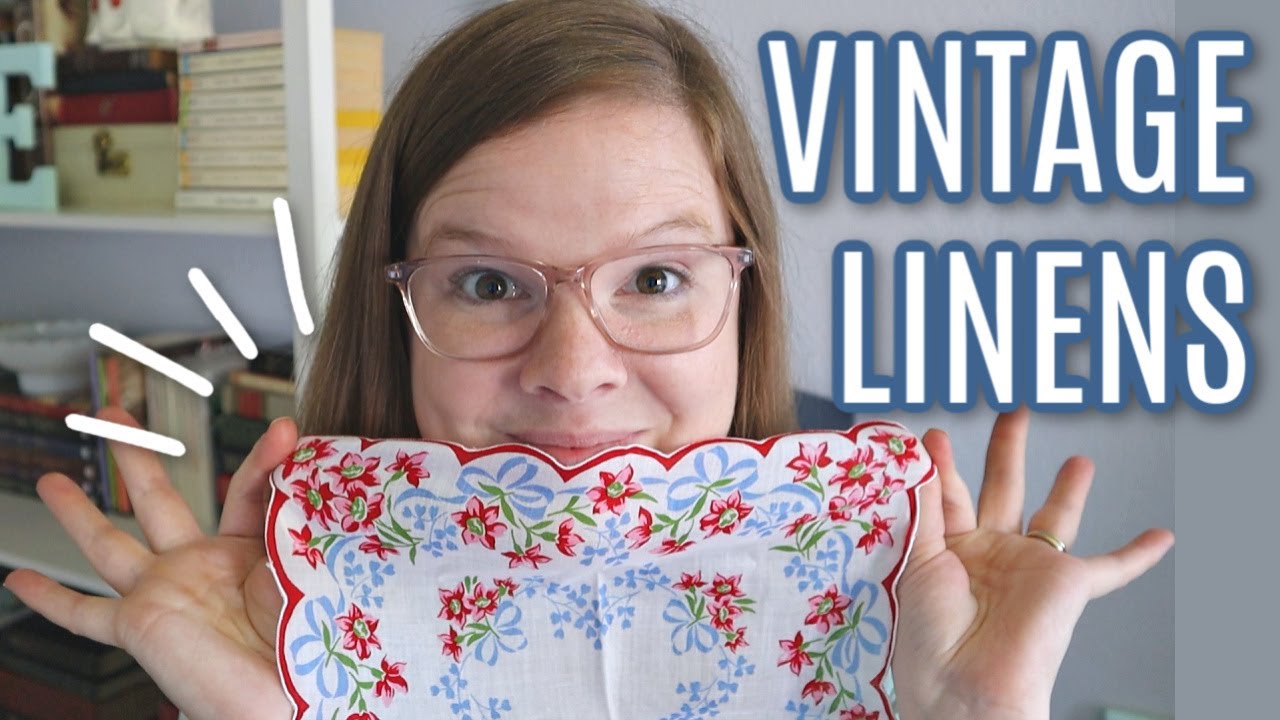 Vintage Linen Collection: My Vintage Home Decor