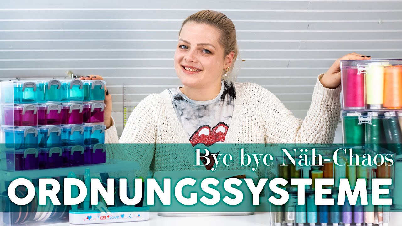 Ordnung im Nähzimmer - Teil 4 | Ordnungssysteme | Nähvlog | LaLilly