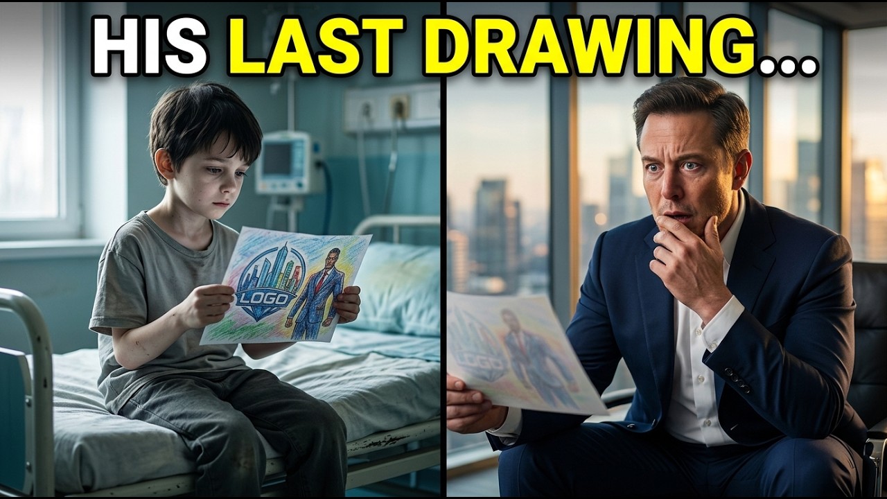 Poor Child’s Last Drawing Shocks Tech Mogul