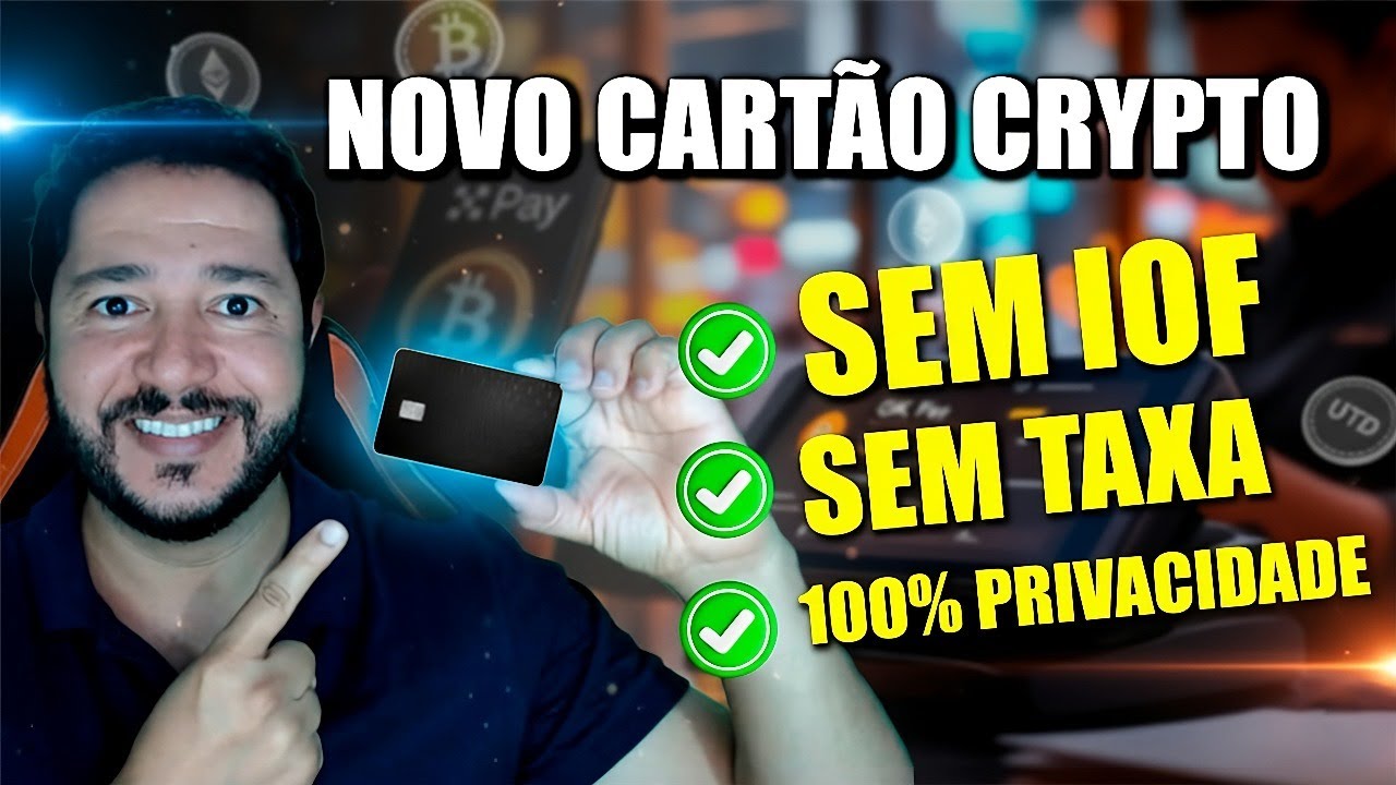 NOVO CART&Atilde;O CRIPTO: SEM IOF, SEM TAXAS e com PRIVACIDADE (Tutorial OKX PAY)