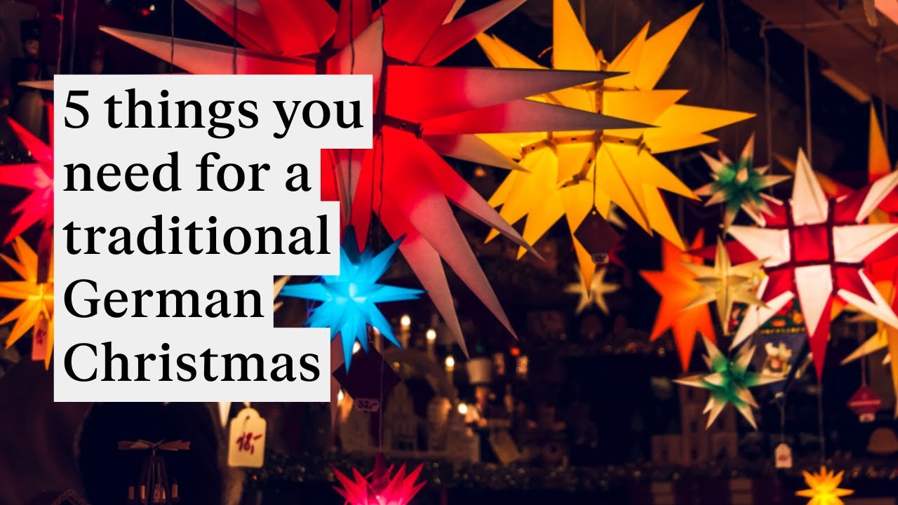 5 things you need for a traditional German Christmas