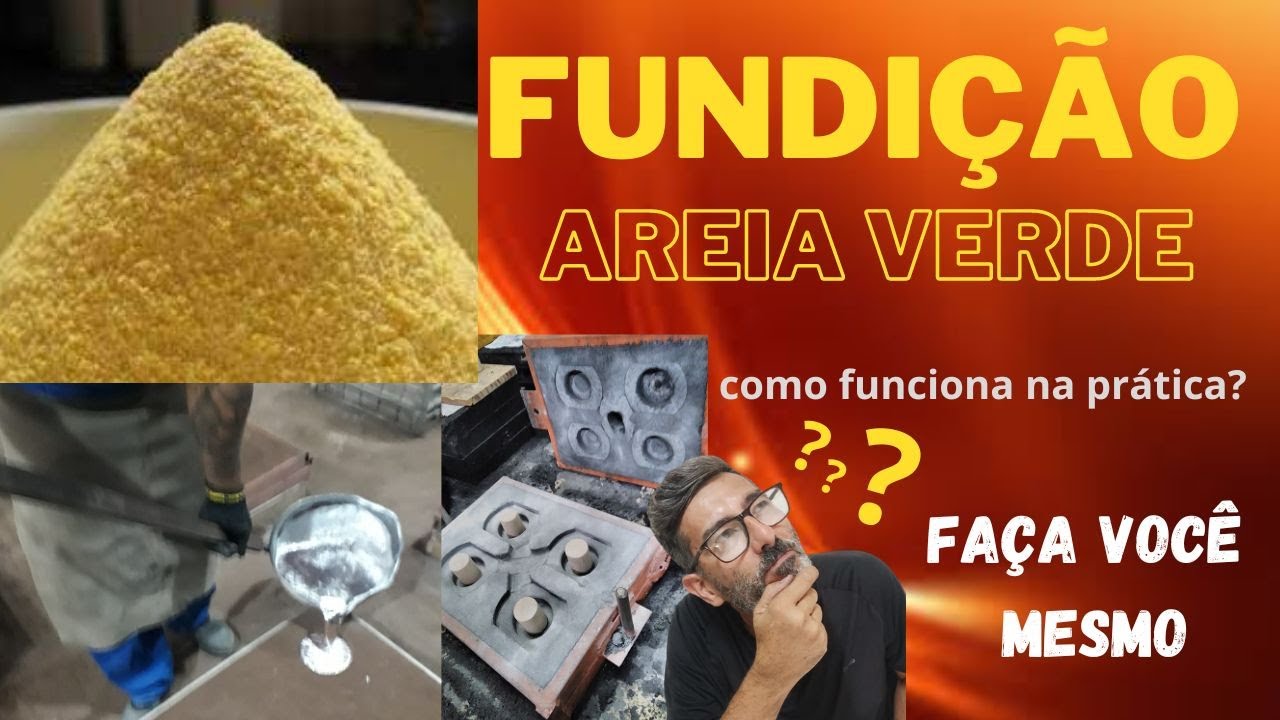 Tutorial Fundição em areia Na prática! Como funciona?? Parte 1