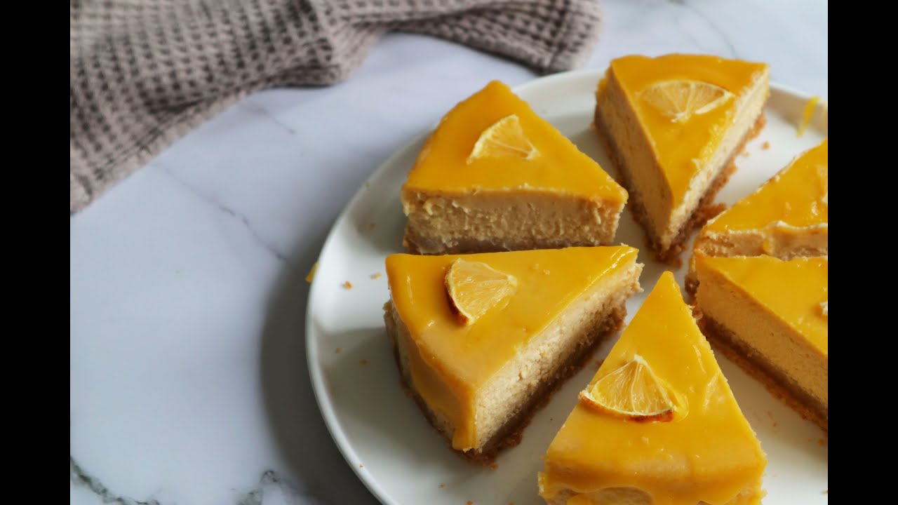 Creamy Lemon Cheesecake // NO GELATINE
