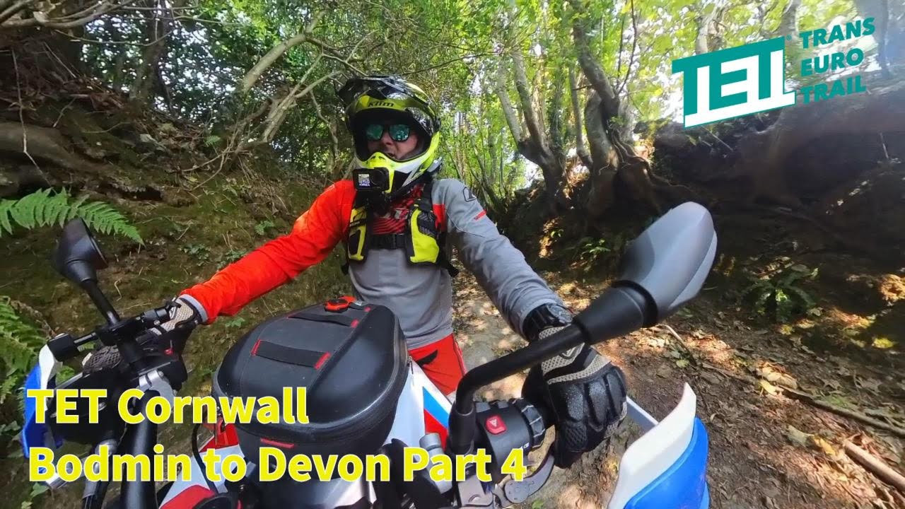 Cornwall Trans euro trail from Bodmin to A38 Trago mills Part 4