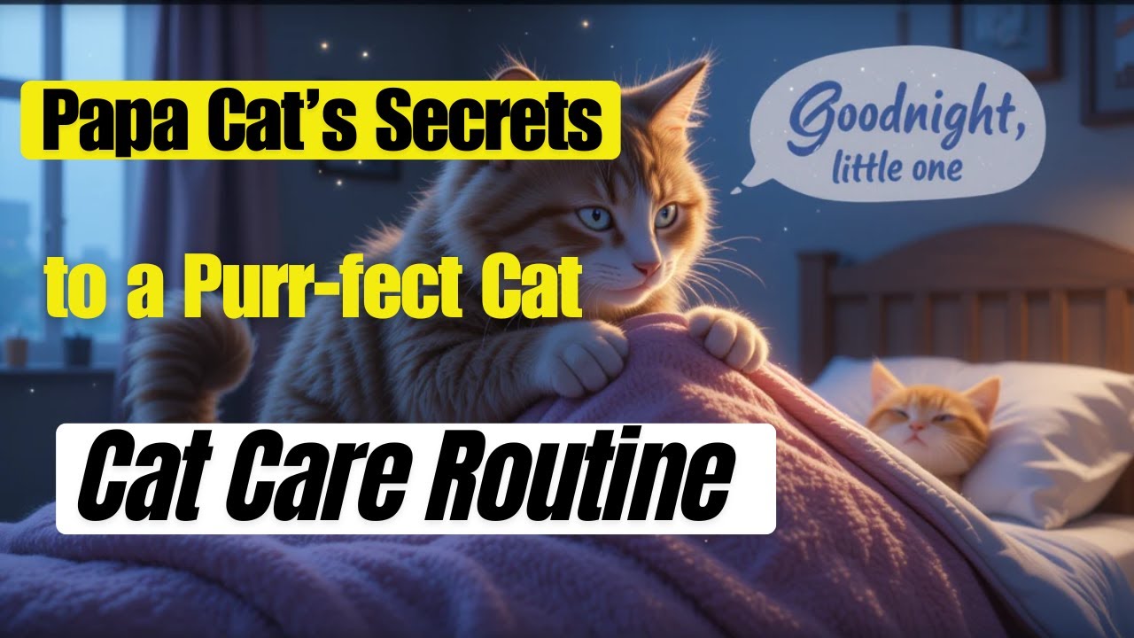Papa Cat&rsquo;s Secrets to a Purr fect Cat Care Routine!