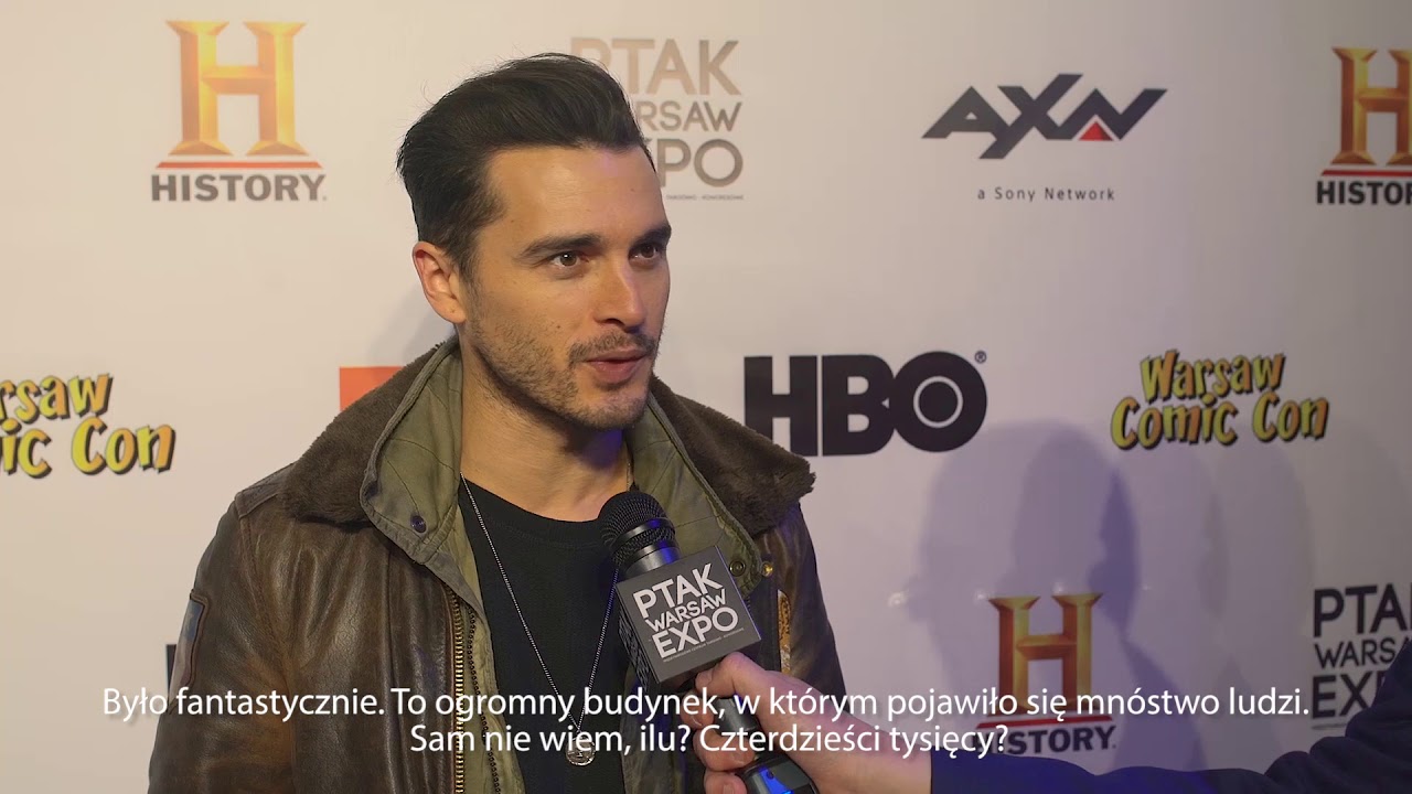 Michael Malarkey z The Vampire Diaries o Warsaw Comic Con Fall Edition