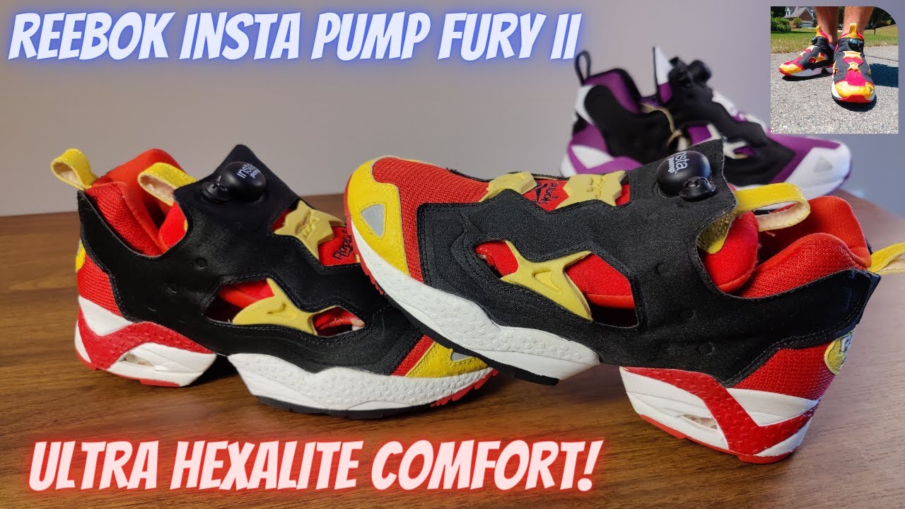 Reebok Insta Pump Fury 2 - Red And Yellow OG-ish!