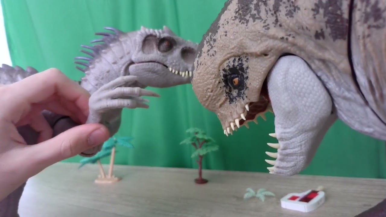 INDOMINUS REX VS DISTORTUS REX (REMAKE)